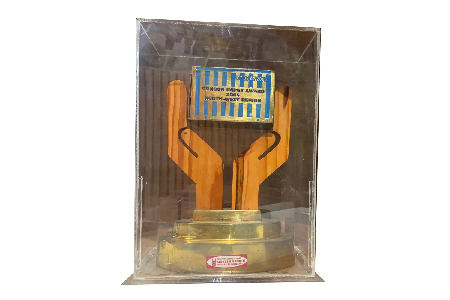 CONCOR Impex Award — CONCOR — North-West Region, awarded to Sea Air Cargoes